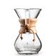 Klassische Kaffeemaschine + 6 Tassen CHEMEX
