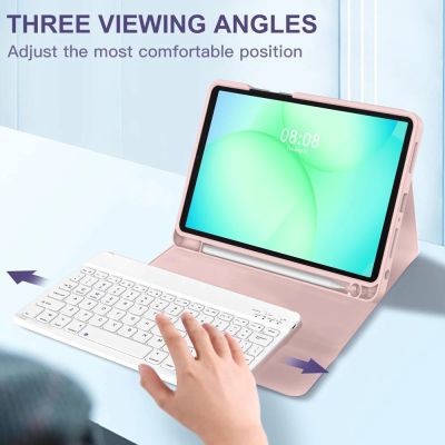 8. Tech-Protect SC Pen Hülle für Samsung Galaxy Tab A9+ / A11+ Plus 11.0 X210 / X215 / X216 / X230 / X235 / X236 - Pink