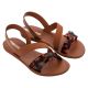 Ipanema Damen-Sandalen, Modell Vibrant Sandal Fem, modisch und bequem, braun
