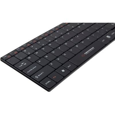 6. Esperanza EK122K Tastatur- und Mausset (USB 2.0; (US); schwarz; Laser)