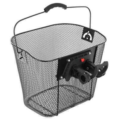 Fahrradkorb vorne, Klickmontage, schwarz