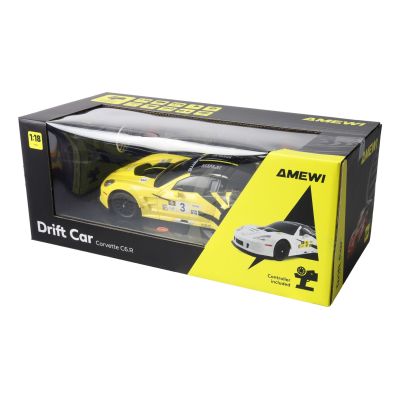 10. Amewi RC Drift Lizenzierte Corvette Gelb