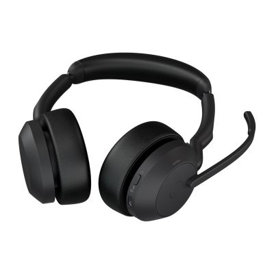 3. Jabra 25599-989-899 Kopfhörer/Headset Kabelloses Kopfband Bluetooth-Ladegerät für Büro/Callcenter Schwarz