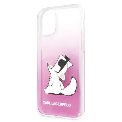 3. Karl Lagerfeld Choupette Fun iPhone 11 Pro Hülle - Rosa