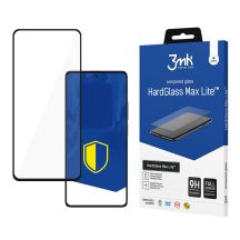 3mk HardGlass Max Lite Schwarzes gehärtetes Glas für Xiaomi Redmi Note 13 5G