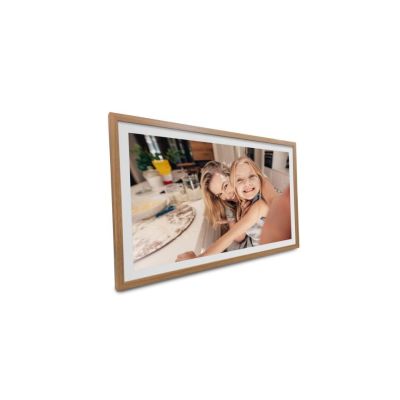 3. Denver PFF-3263LW Digitaler Bilderrahmen, Holz, 80 cm (31,5 Zoll), Touchscreen, WLAN