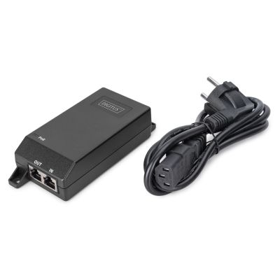 8. Digitus Gigabit Ethernet PoE+ Injektor, 802.3at, 30 W