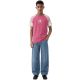 4. Champion Kurzarm-T-Shirt für Kinder, Rosa, 307719 PS029