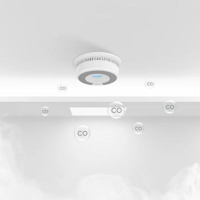 6. X-Sense SC07 Rauchmelder mit fotoelektrischen Reflexionssensoren, vernetzbar, drahtlos
