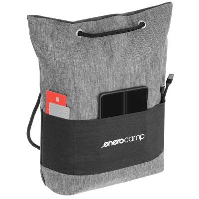 6. THERMOTASCHE RUCKSACK 2IN1 41x14x45CM GRAU 26L ENERO CAMP