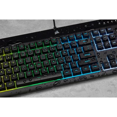 13. Corsair K55 RGB PRO Gaming-Tastatur USB QWERTZ Deutsch Schwarz