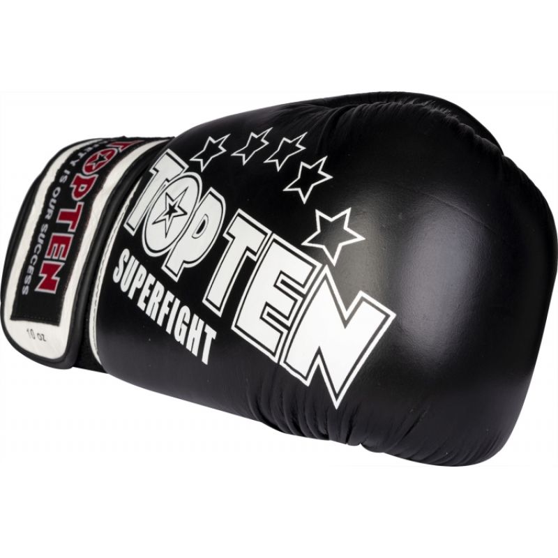 6. TOP TEN RTT-10 SUPERFIGHT 3000 STARS Boxhandschuhe (WAKO APPROVED neu)