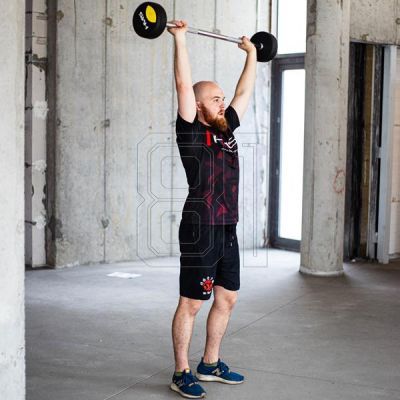 23. Gummierte HMS-Festhantelstange 10 kg GSG-10