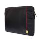 2. Ferrari Carbon&Smooth-Tasche für einen 14-Zoll-Laptop – Schwarz