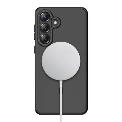 4. Tech-Protect MagCam MagSafe Hülle für Samsung Galaxy S26+ - Mattschwarz