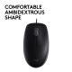 4. Logitech 910-005508 Maus (Optisch; 1000 DPI; Schwarz)