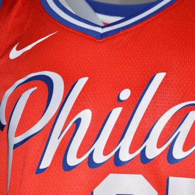 5. Nike Philadelphia 76ers Swingman Jersey Ben Simmons Statement Edition - AT9812-658