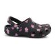 4. CROCS CLASSIC FLOWER CLOG K SCHWARZ 212670-001