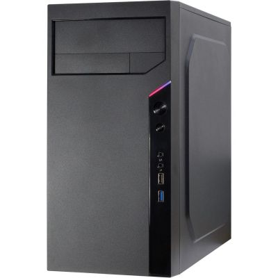 3. Inter-Tech IT-6505 Retro Micro Tower Schwarz