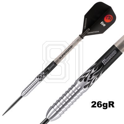 12. Harrows Fire 90% Steeltip Darts HS-TNK-000013097