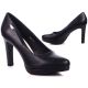 14. Mattschwarze Plateau-Pumps von Sergio Leone
