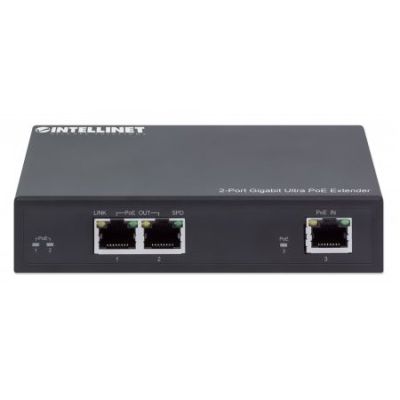 5. Intellinet 561600 Netzwerk-Extender/Netzwerk-Transmitter Schwarz 10, 100, 1000 Mbit/s