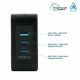 3. Mobilis Ladegerät 100W 2USB C 1USB A GaN-Kabel 100W Laptop, Smartphone, Tablet Schwarz Wechselstrom intern