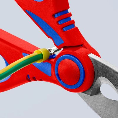 6. Knipex 95 05 10 SB Elektrikerschere