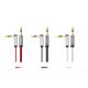 8. Ugreen Flachkabel AUX Audiokabel 3,5 mm Miniklinke 2m silber (10599)