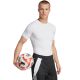 12. Herren adidas Techfit Kurzarm-T-Shirt weiß JP4675