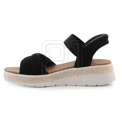 6. Skechers Slip-In-Sandalen: Bobs Sun Ray W 114413-BLK