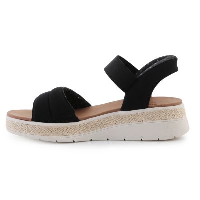 6. Skechers Slip-In-Sandalen: Bobs Sun Ray W 114413-BLK