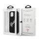 8. Guess GUHCP12SLSVSBW iPhone 12 mini 5.4" schwarz-weißes Hardcase Silikon Vintage