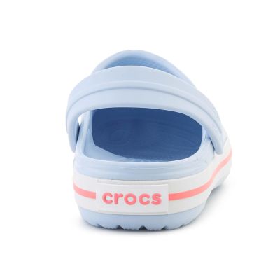 5. CROCS CROCBAND KINDER CLOG BLUE FROST/GUAVA 207006-4XQ