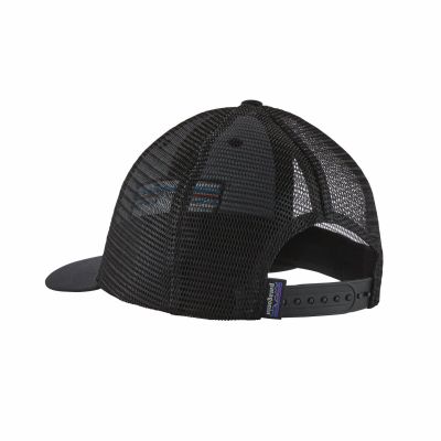 2. Patagonia Logo LoPro Trucker Hat 38283-BLK
