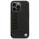 3. BMW Lederhülle mit Stempel für iPhone 14 Pro – Schwarz