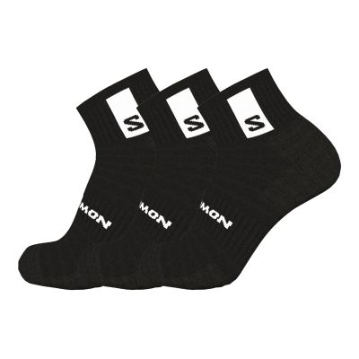 SALOMON EVERYDAY ANKLE 3ER-PACK SCHWARZ-SCHWARZ-SCHWARZ LC2086600