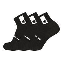 SALOMON EVERYDAY ANKLE 3ER-PACK SCHWARZ-SCHWARZ-SCHWARZ LC2086600