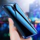 9. Clear Color Silikon Gel Electroplating frame Handyhülle Schutzhülle für Xiaomi Redmi 8A blau