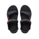 5. Lee Cooper Herrenschuhe Klettverschluss-Sandalen für den Sommerstrand, hellblau/schwarz