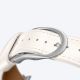 6. AmazingThing Class Band Lederarmband für Apple Watch 45 / 46 / 49 mm - Hellbeige