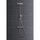 2. Hansgrohe Showerpipe 230 Duschsystem mit 2 Duschköpfen, Wandmontage, Schwarz