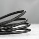 13. Baseus Cafule Cable durabel Kabel mit Nylon geflochtenes Ladekabel USB / micro USB 2A 3M schwarz-grau (CAMKLF-HG1)