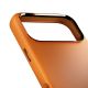 5. Puro Icon Mag Pro Flüssigsilikonhülle für iPhone 17 Pro Max, MagSafe-kompatibel, mit Kameraschutz und Aluminiumknöpfen – Orange