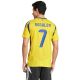 4. adidas Al Nassr FC 24/25 Ronaldo Home Herren-Trikot, gelb, JP0459