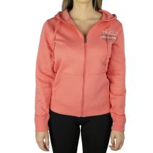 Skechers Kapuzenjacke mit durchgehendem Reißverschluss WJA267-CRL Rosa XS