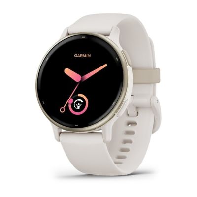 9. Garmin Vivoactive 5 42 mm Cremegold-Uhr