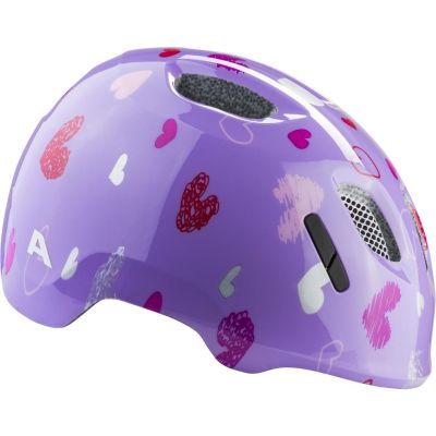 4. ALPINA XIMO 2 PURPLE HEARTS GLOSS Fahrradhelm 49-54