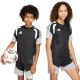 adidas Tiro 26 Wettkampf-Trainings-T-Shirt für Kinder, Schwarz und Grau, KA7599