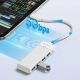 3. Orico PAPW4A-C3 USB-Hub mit 4 Anschlüssen (4x USB-A 3.0, 1,8 m Kabel) – Weiß